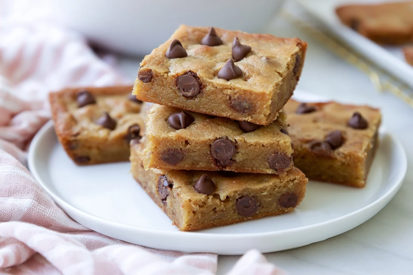 Keto Chocolate Chip Cookie Bars