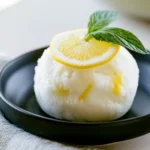 keto lemon sorbet