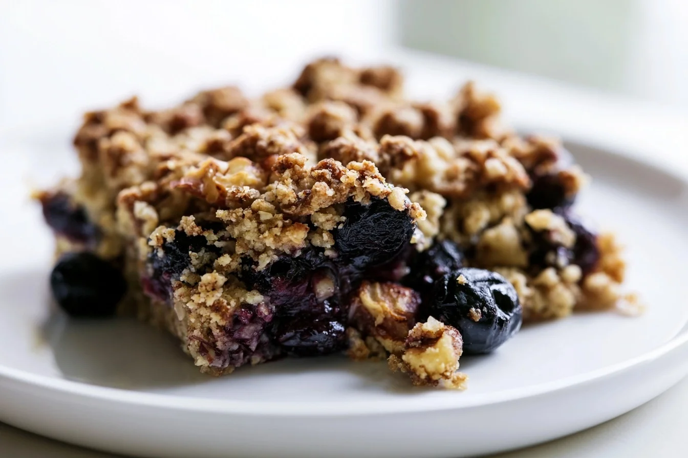 Keto Blueberry Crisp