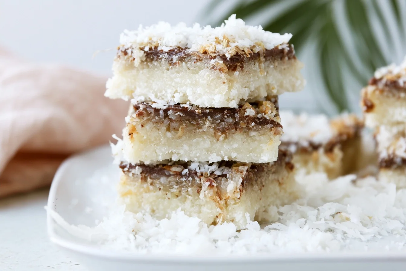 Keto Coconut Bars