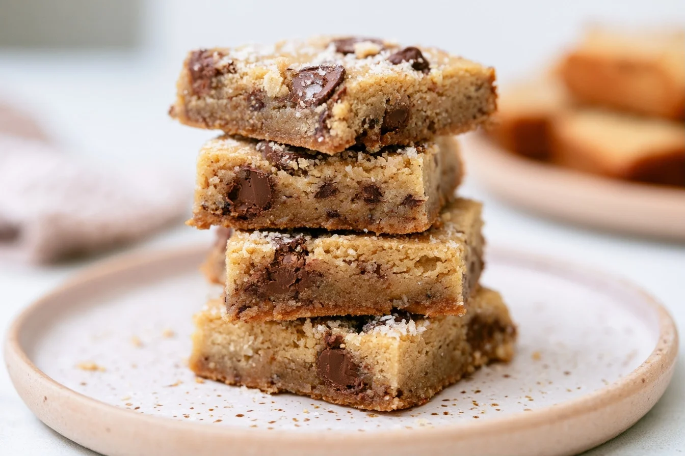 Chewy Keto Blondies With Just 3g Net Carbs Per Serving