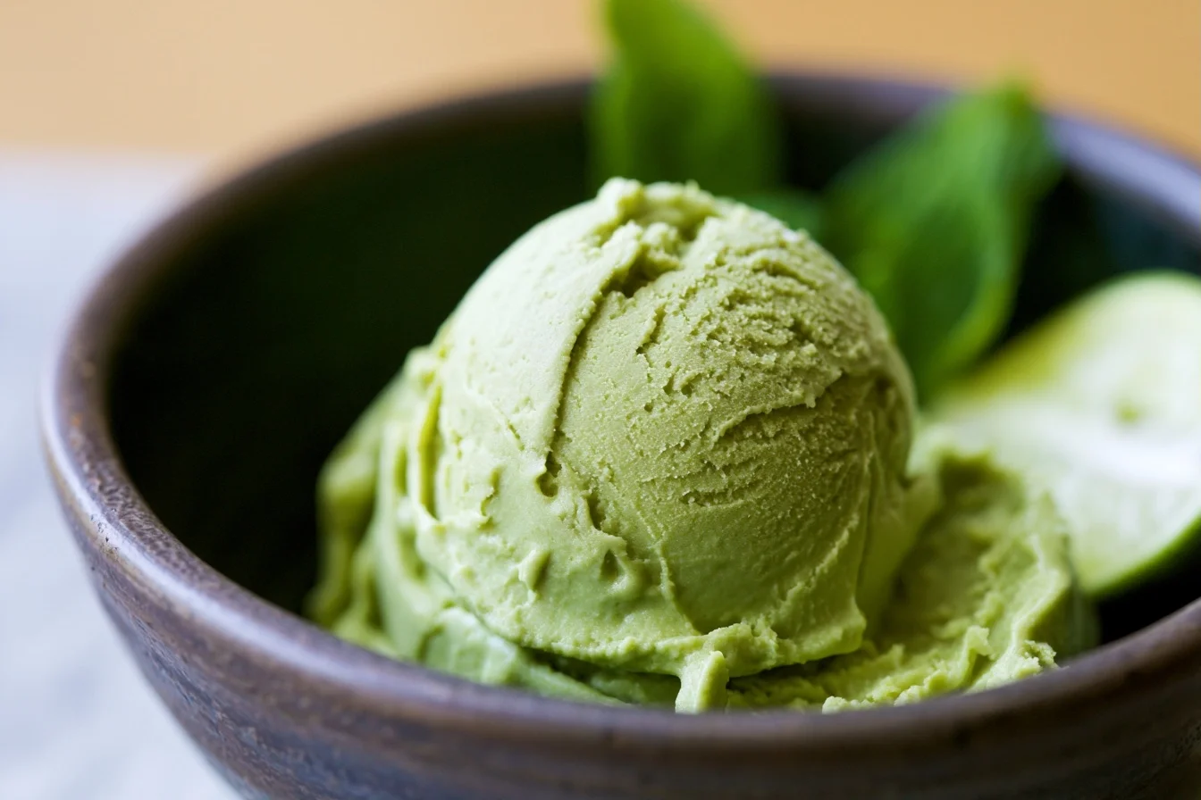 Keto Matcha Ice Cream: Creamy Low-Carb Green Tea Frozen Treat