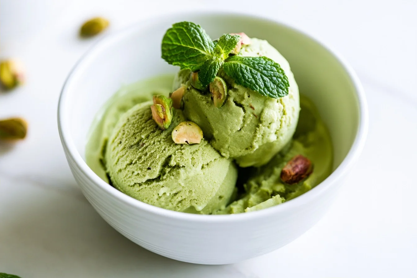 Keto Matcha Ice Cream