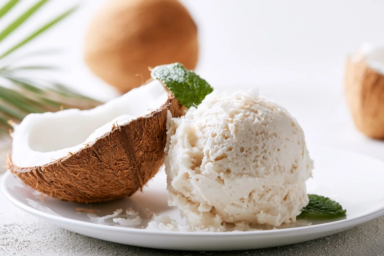 Keto Coconut Ice Cream: Creamy Low-Carb Frozen Dessert