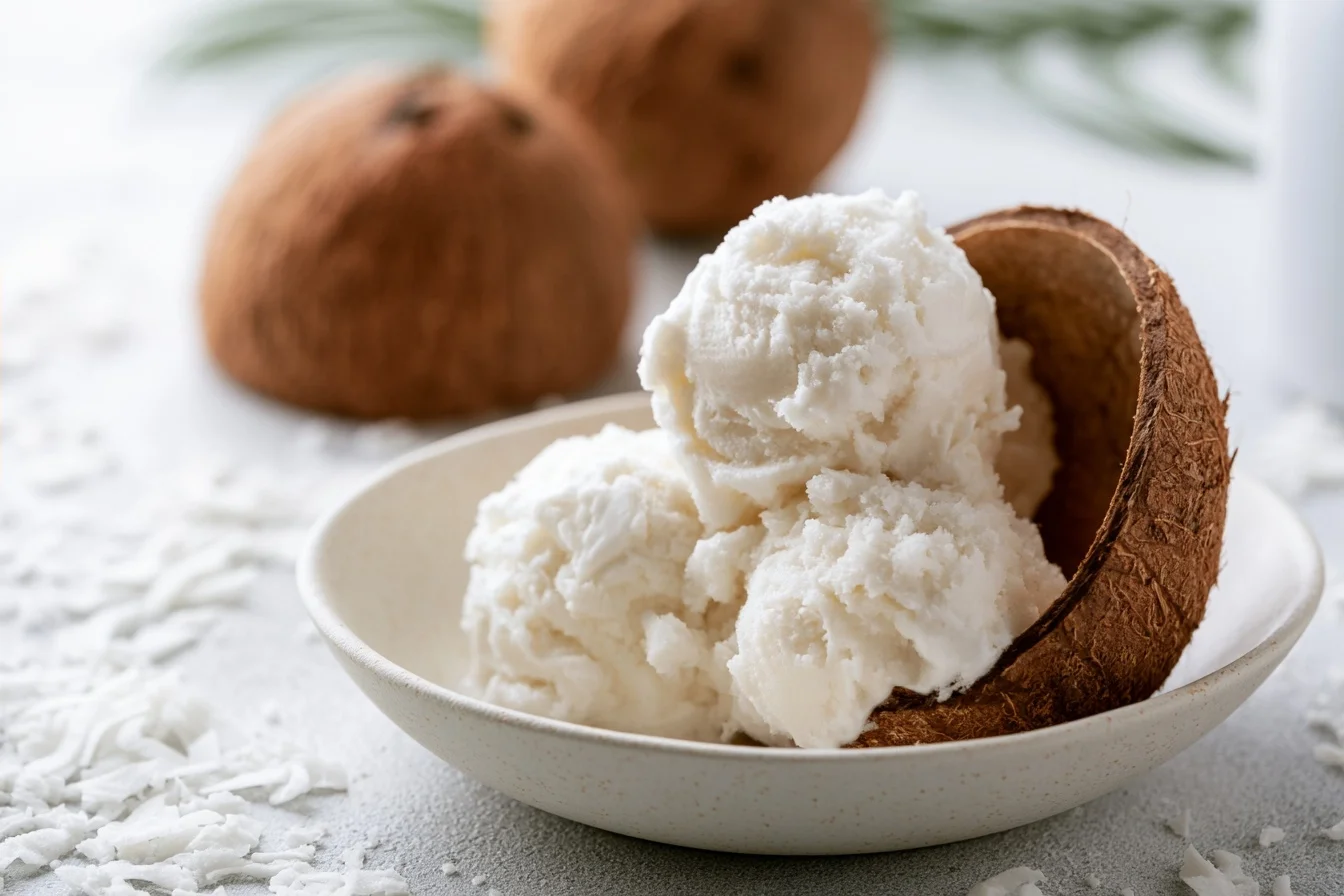 Keto Coconut Ice Cream