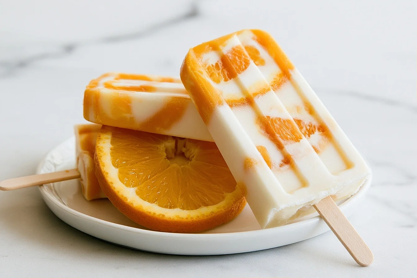 Keto Creamsicle Popsicles: A Sugar-Free Frozen Summer Treat