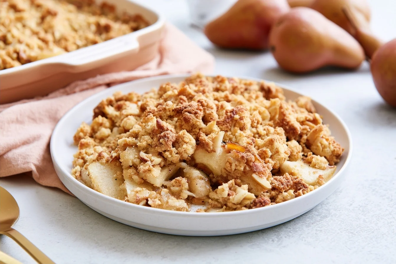 Keto Pear Crumble