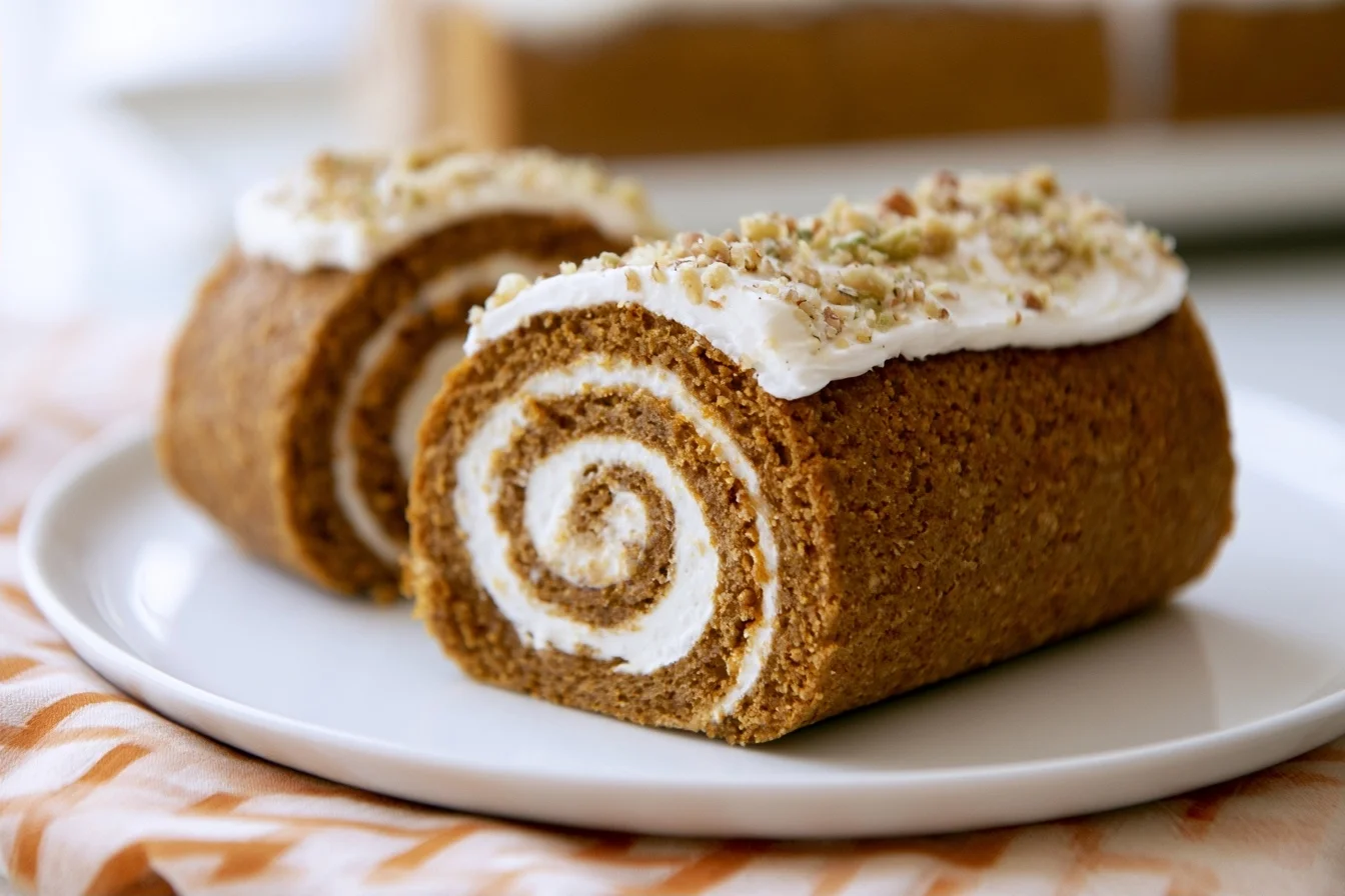 Keto Pumpkin Roll