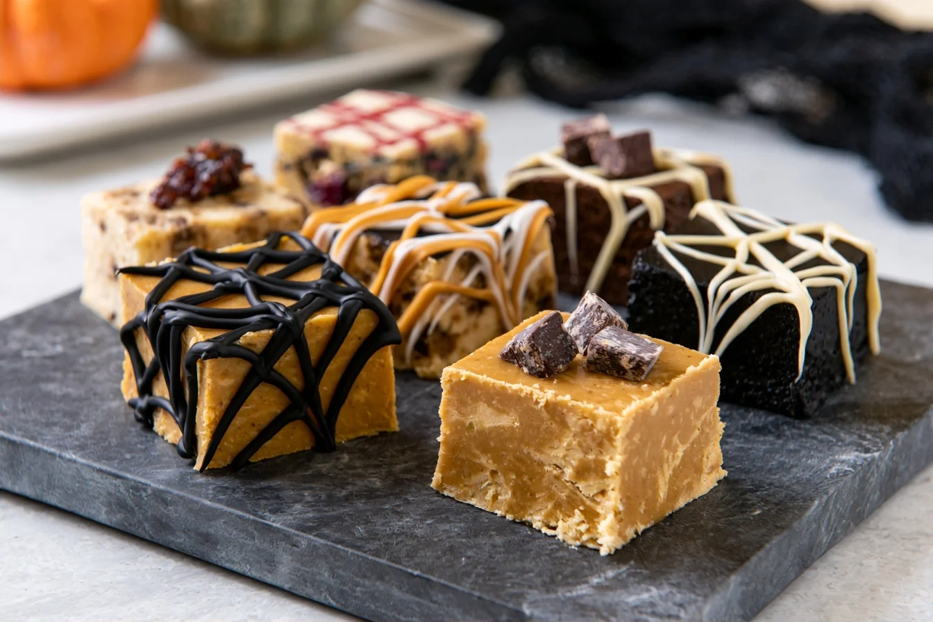 Keto Halloween Fudge