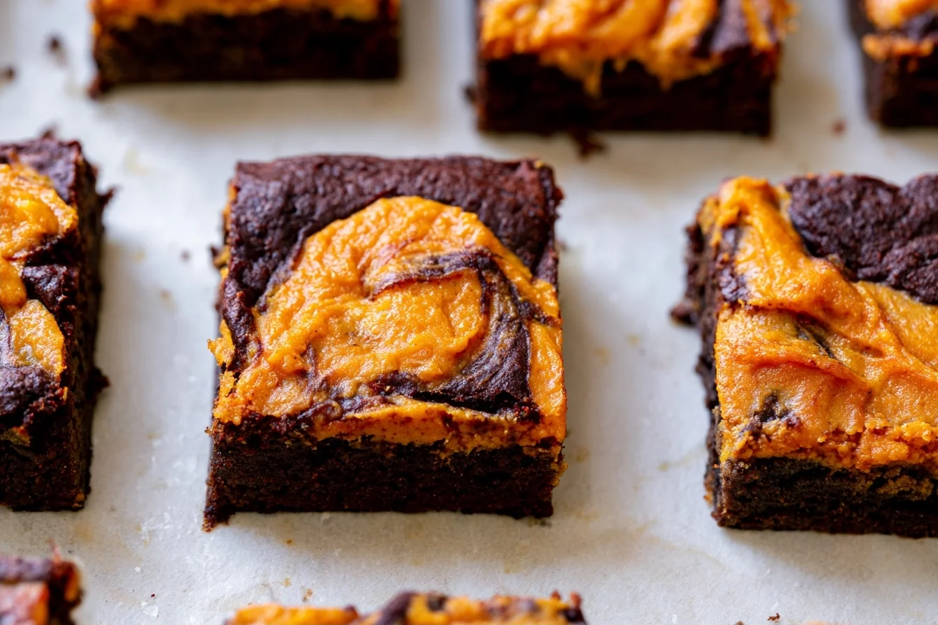 Keto Pumpkin Brownies