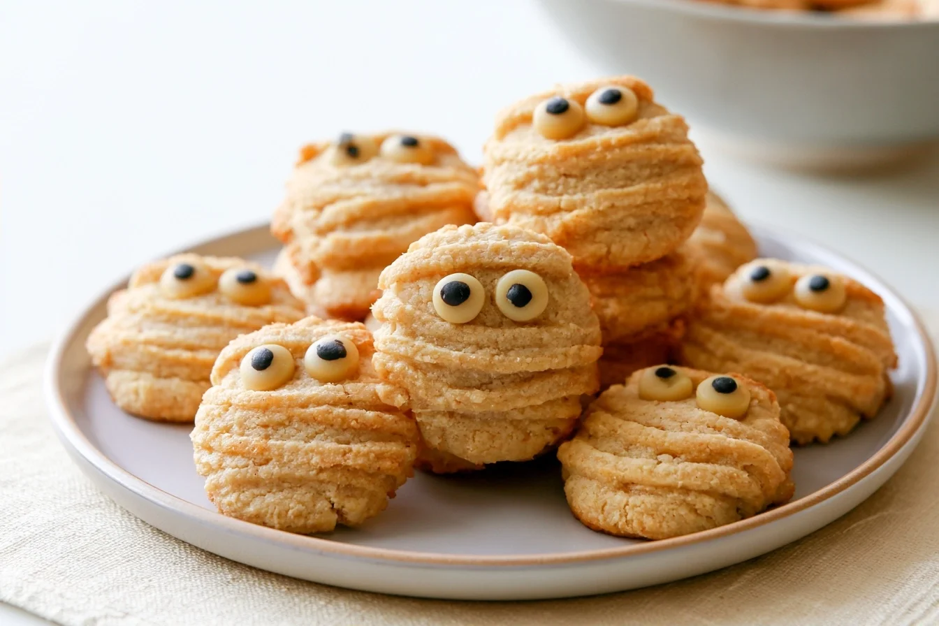 Keto Mummy Cookies