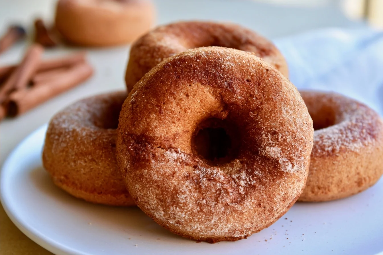 Keto Pumpkin Spice Donuts