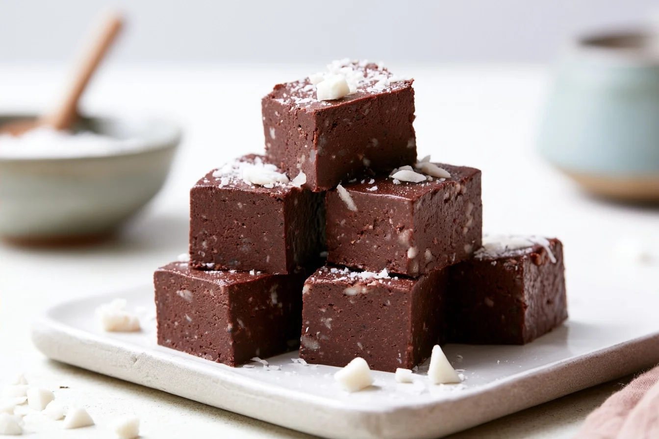Keto No Bake Brownies