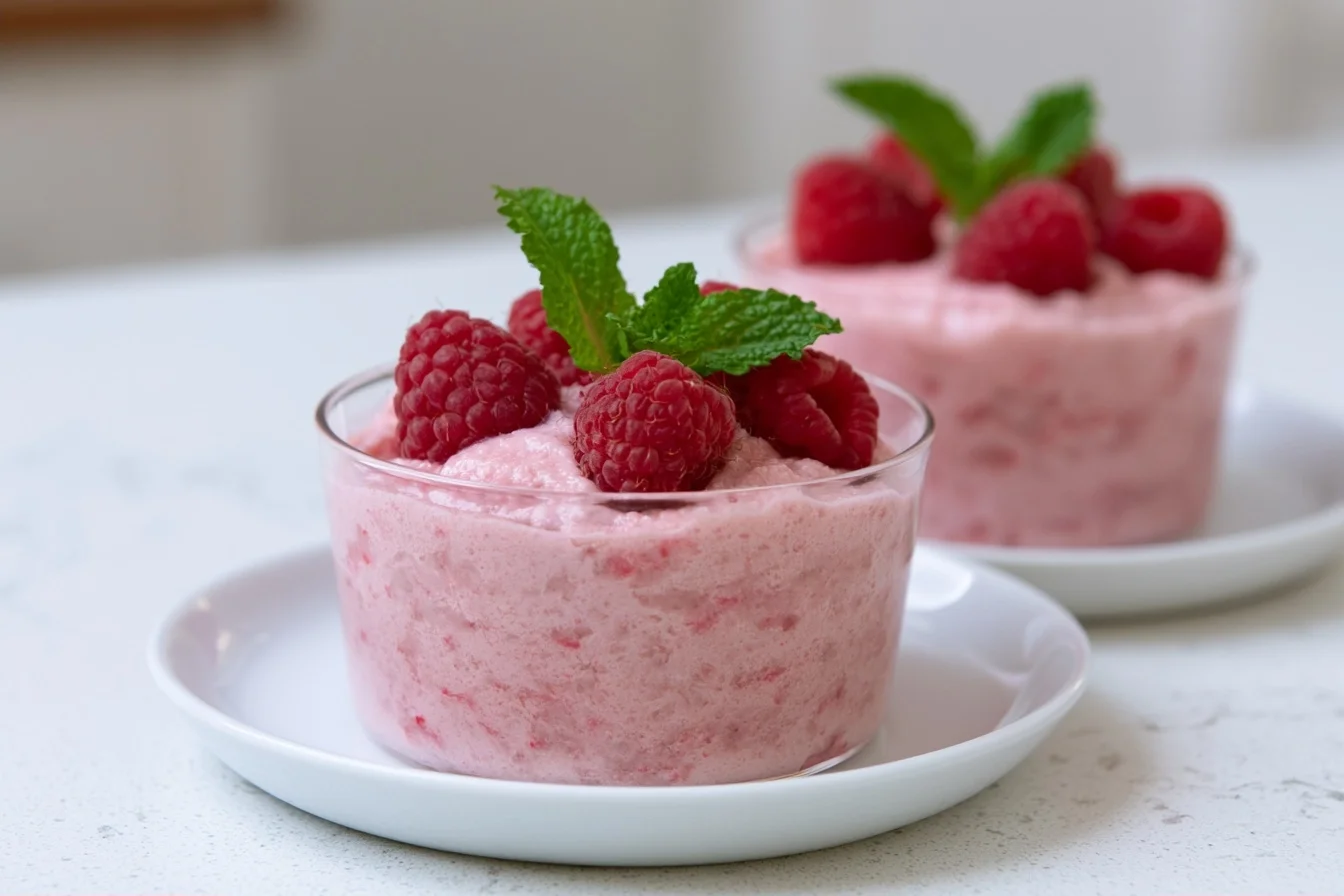 Keto Raspberry Mousse
