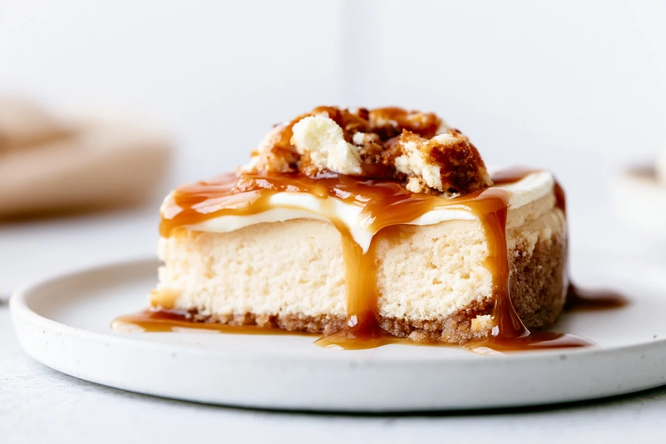 Keto Caramel Cheesecake