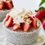 keto chia pudding coconut