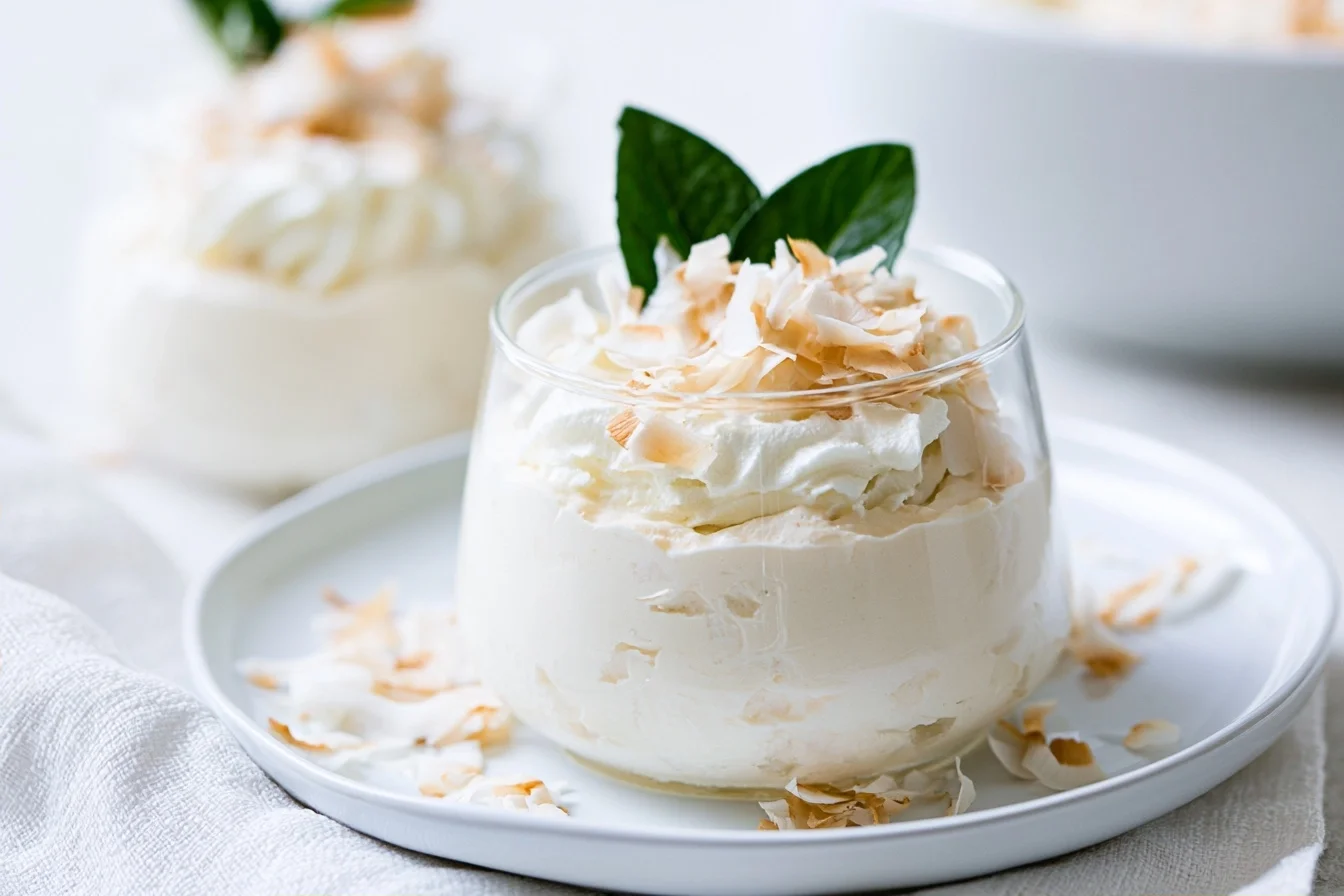 Keto Coconut Mousse