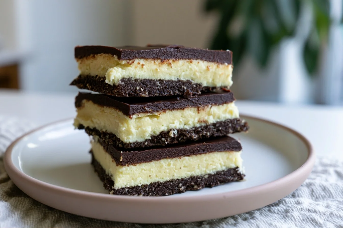 Keto Nanaimo Bars