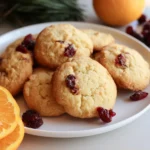 keto cranberry orange cookies