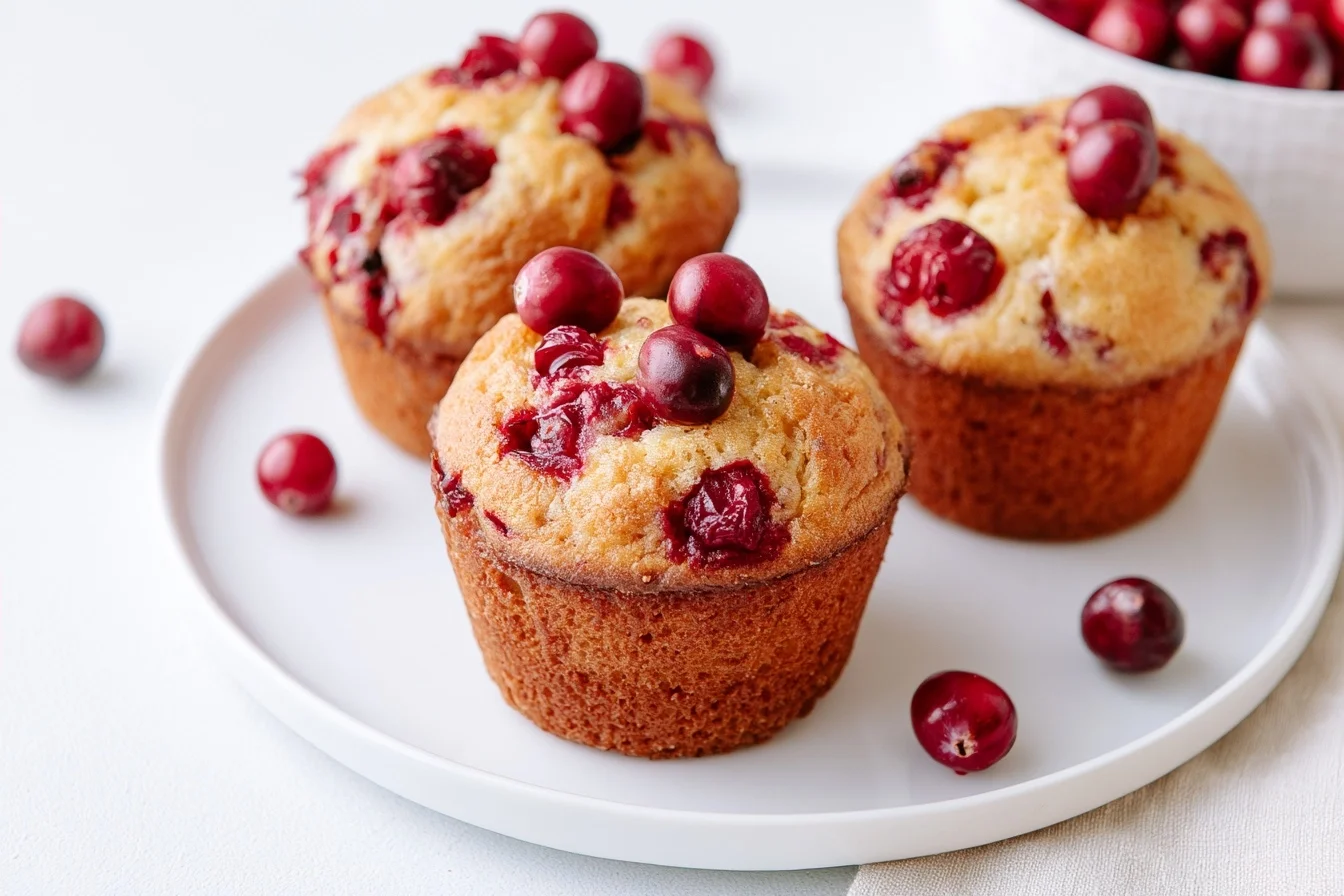 Keto Cranberry Muffins