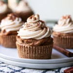 keto pumpkin spice cupcakes