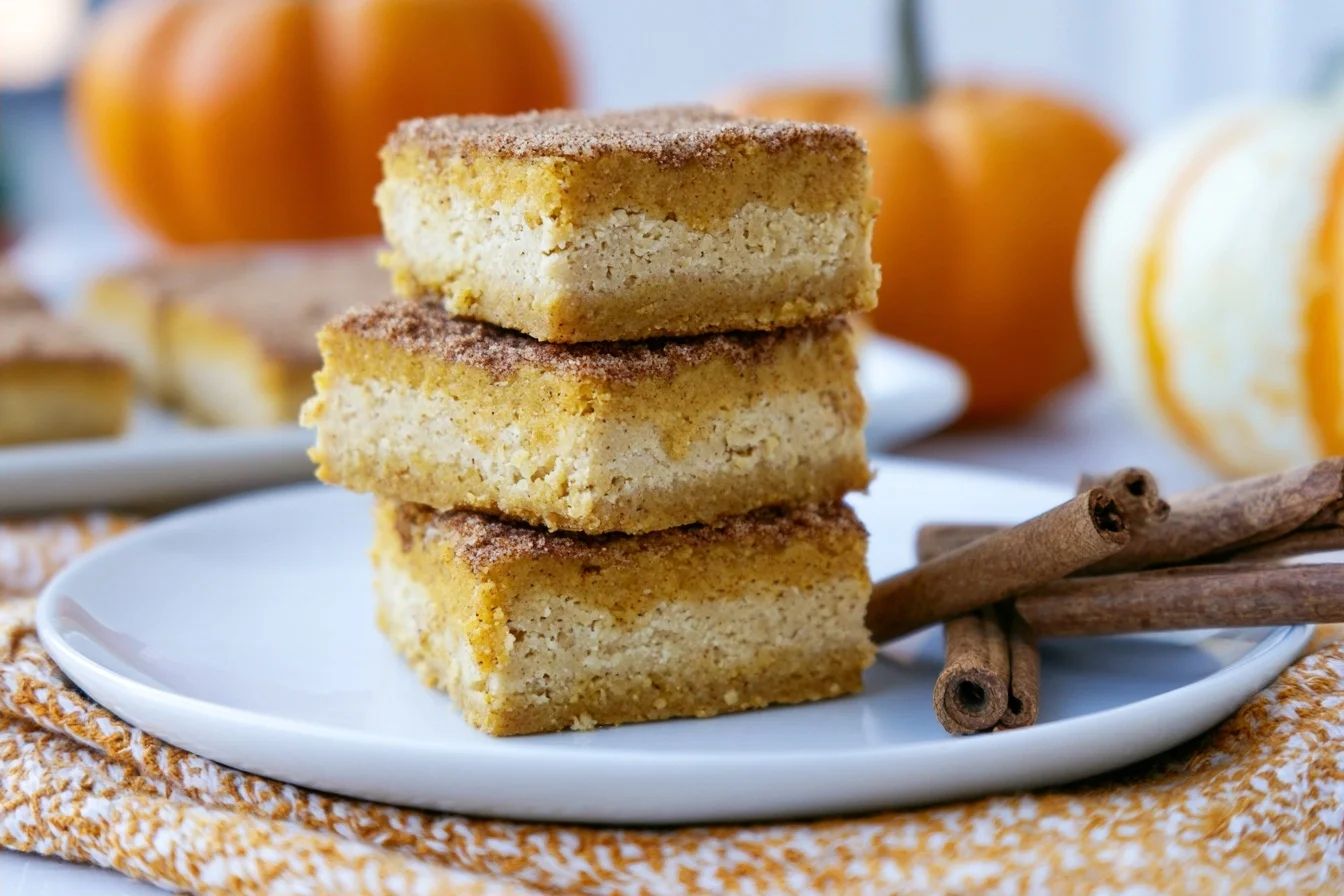 Keto Pumpkin Spice Bars