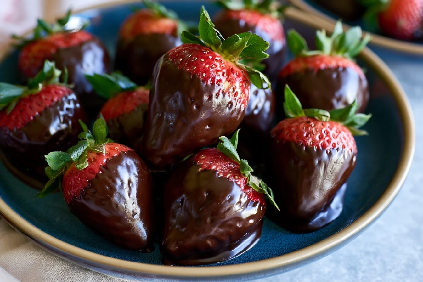 Keto Chocolate Covered Strawberries