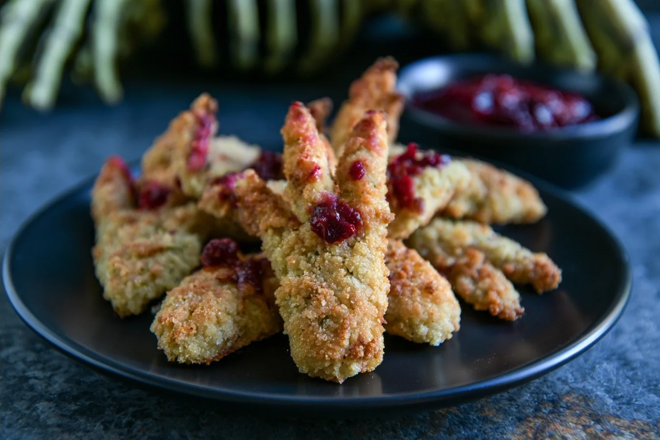 Keto Witches Fingers Cookies