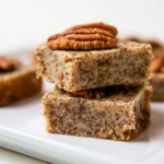 keto maple pecan bars