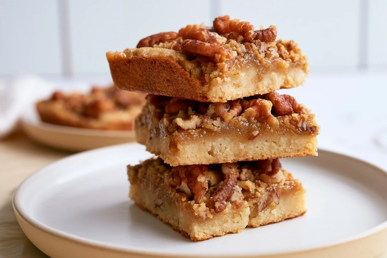 Keto Maple Pecan Bars