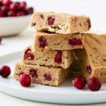 keto cranberry bars