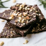 keto dark chocolate bark