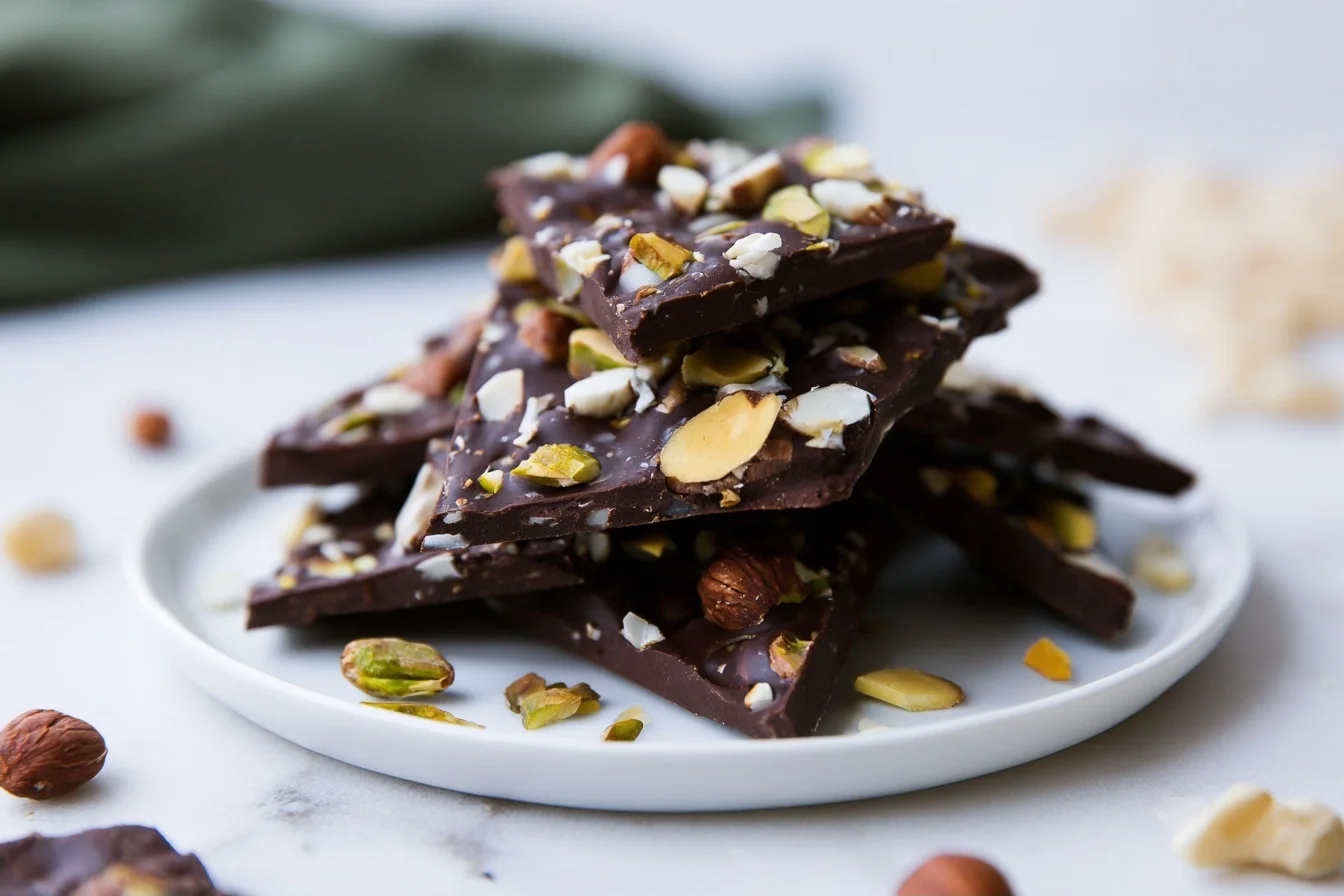 Keto Dark Chocolate Bark
