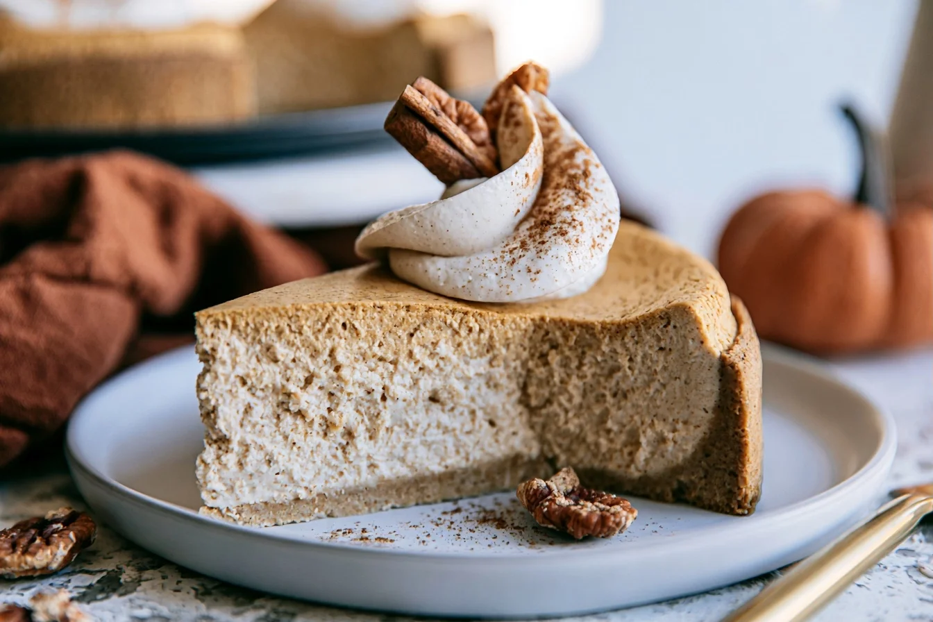Keto Pumpkin Spice Cheesecake That Tastes Like Fall Heaven