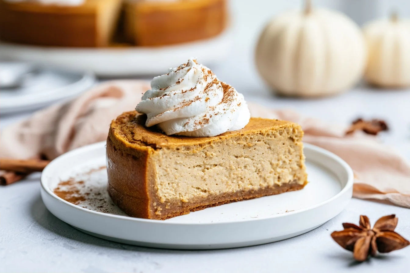 Keto Pumpkin Spice Cheesecake