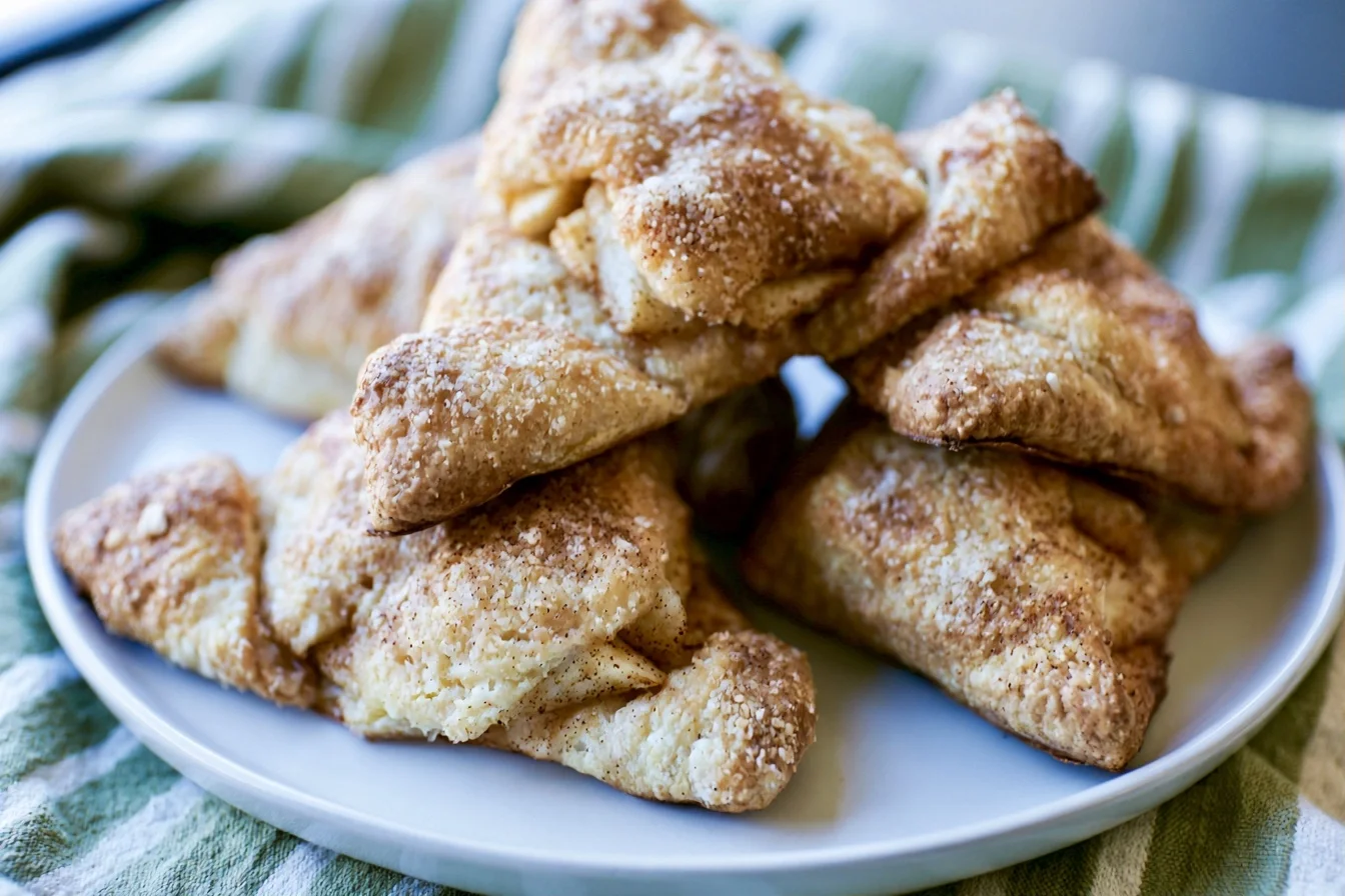 Keto Apple Turnovers with Flaky Almond Flour Pastry