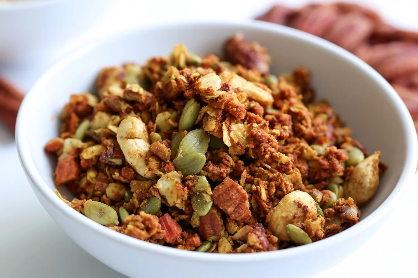 Keto Pumpkin Spice Granola