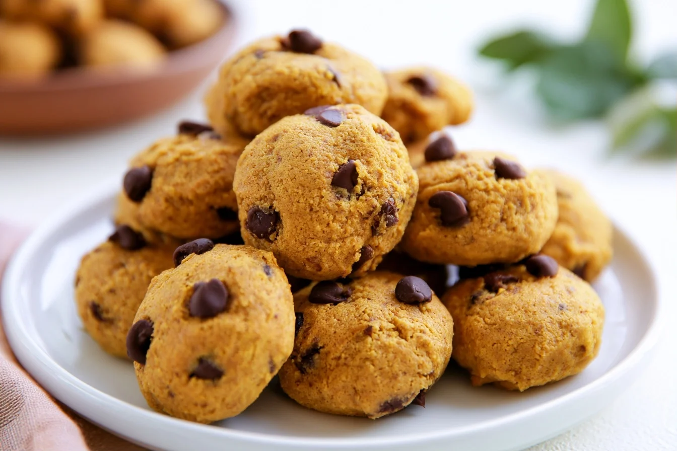 keto pumpkin chocolate chip cookies