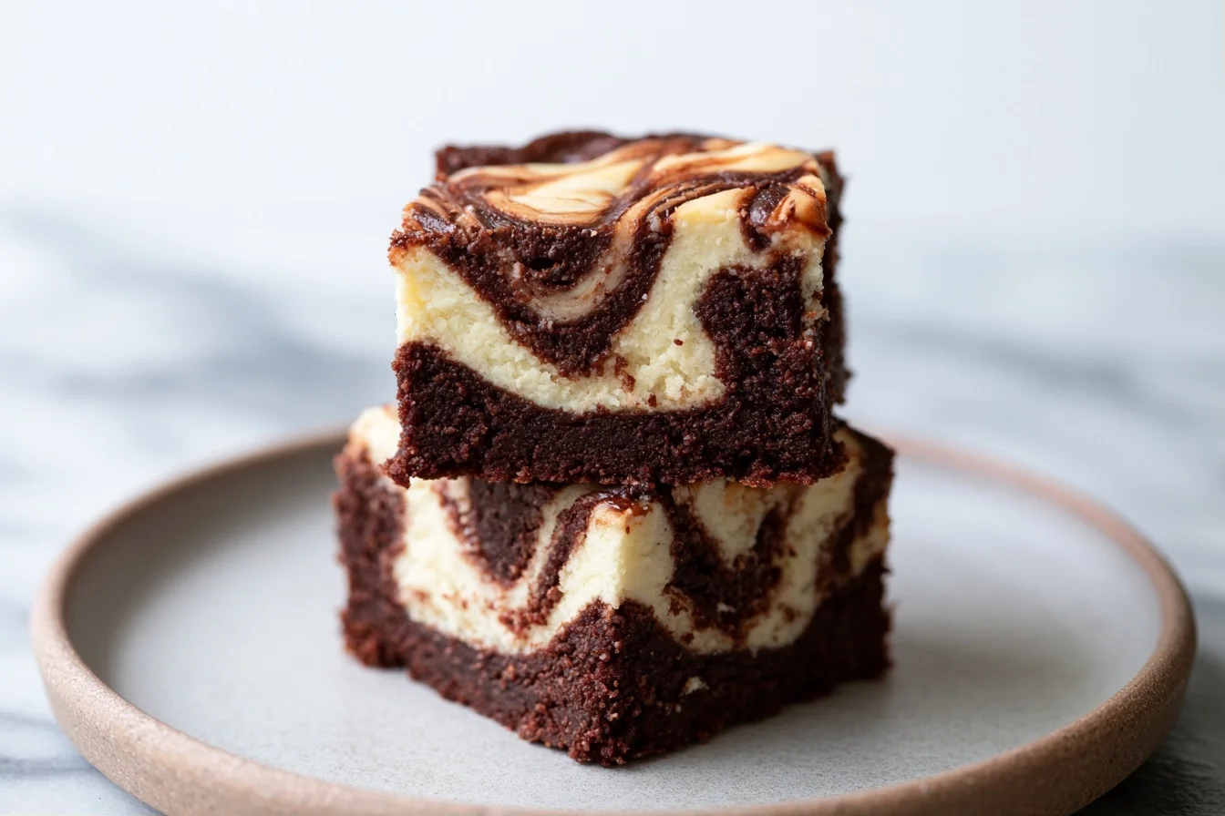 Keto Cheesecake Swirl Brownies With Just 3g Net Carbs