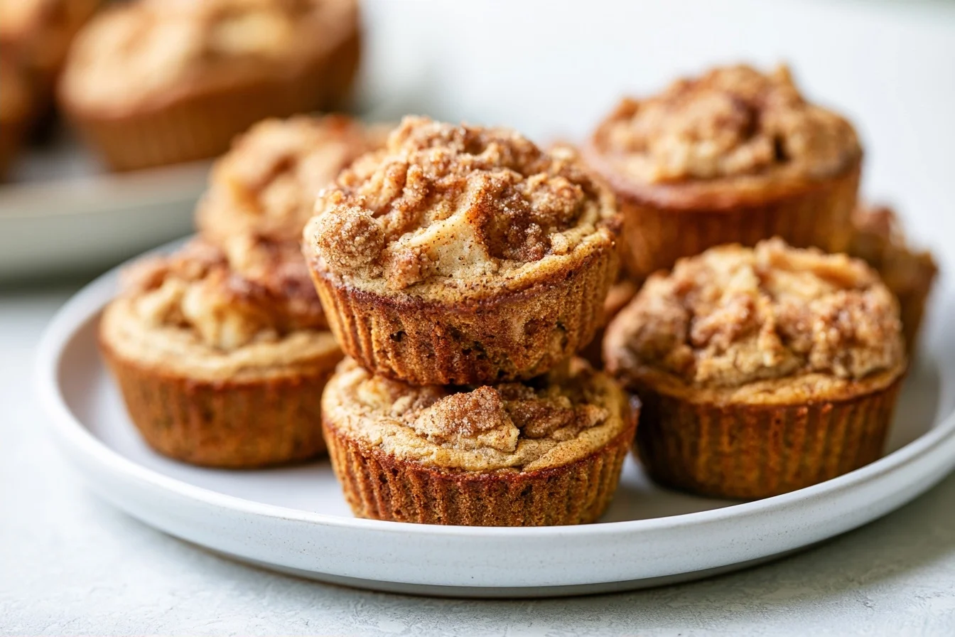 Keto Apple Cinnamon Muffins