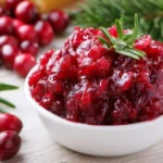 keto cranberry sauce dessert