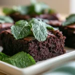keto mint brownies