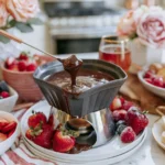 keto chocolate fondue