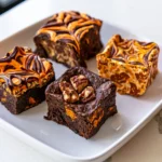 keto halloween brownies