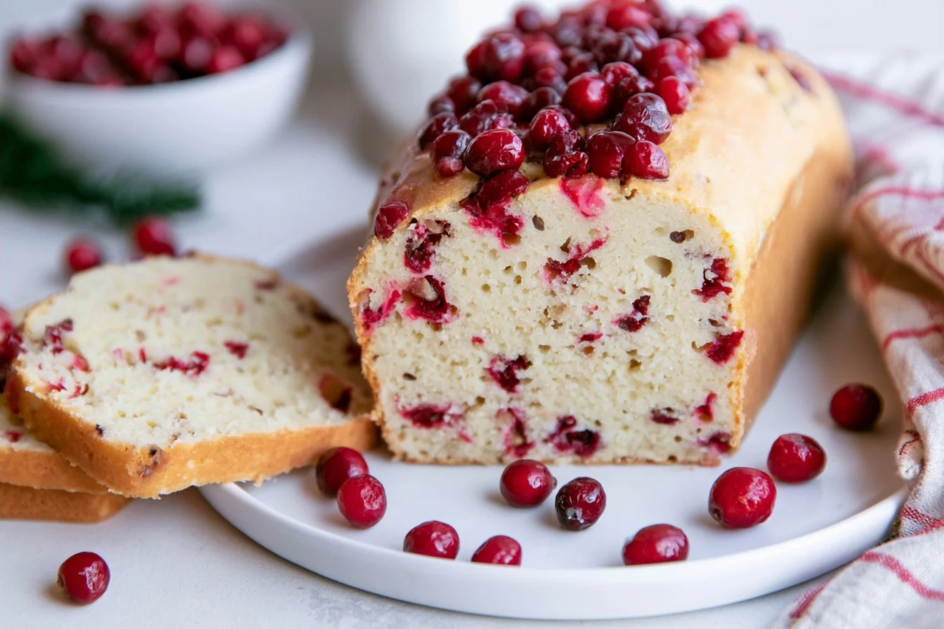 Keto Cranberry Bread
