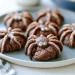 keto chocolate spider cookies