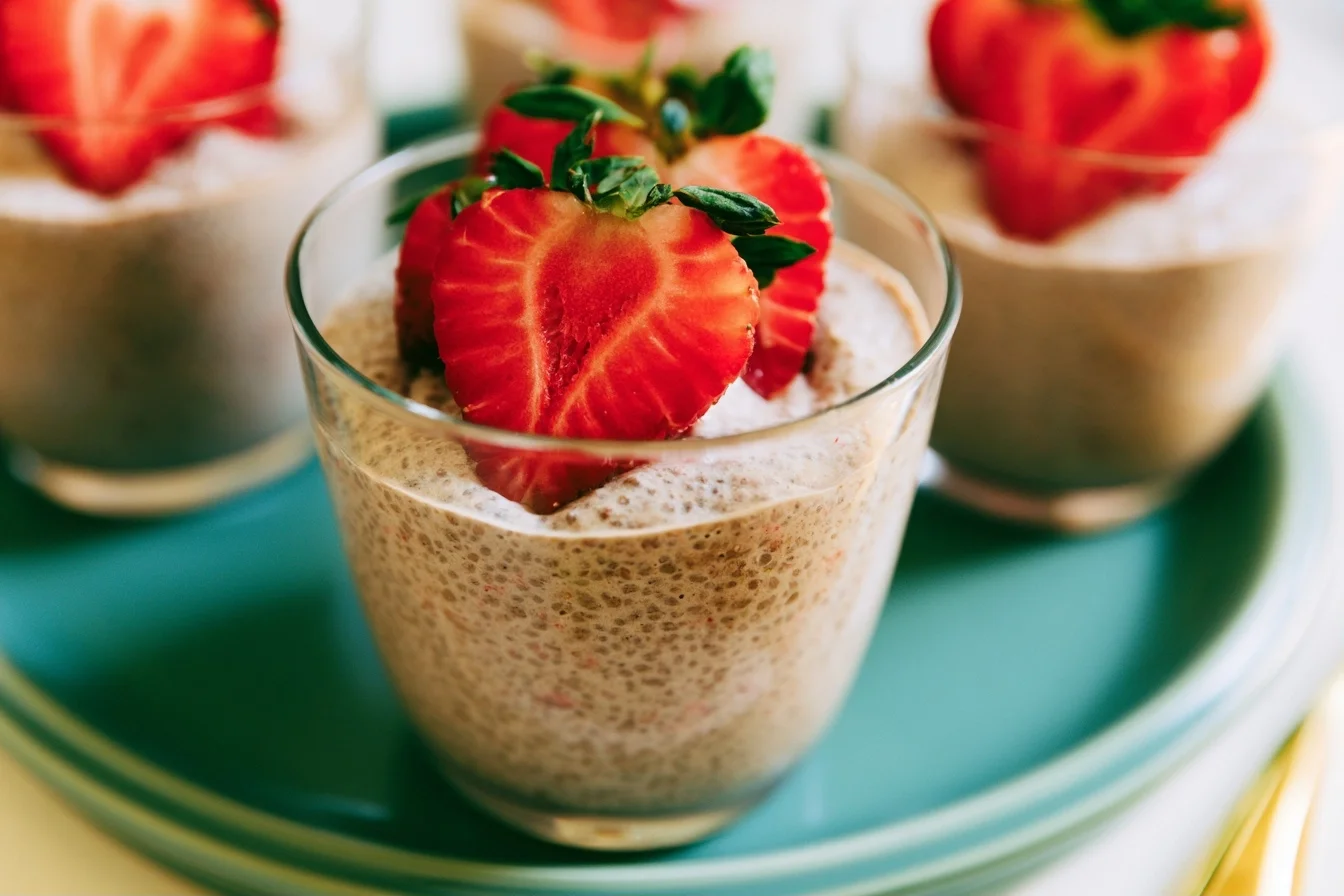 Keto Chia Pudding Strawberry: A Creamy No-Bake Dessert