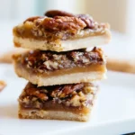 keto caramel pecan bars
