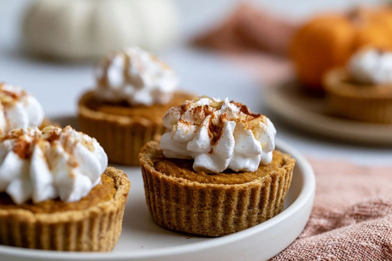 Keto Mini Pumpkin Pies