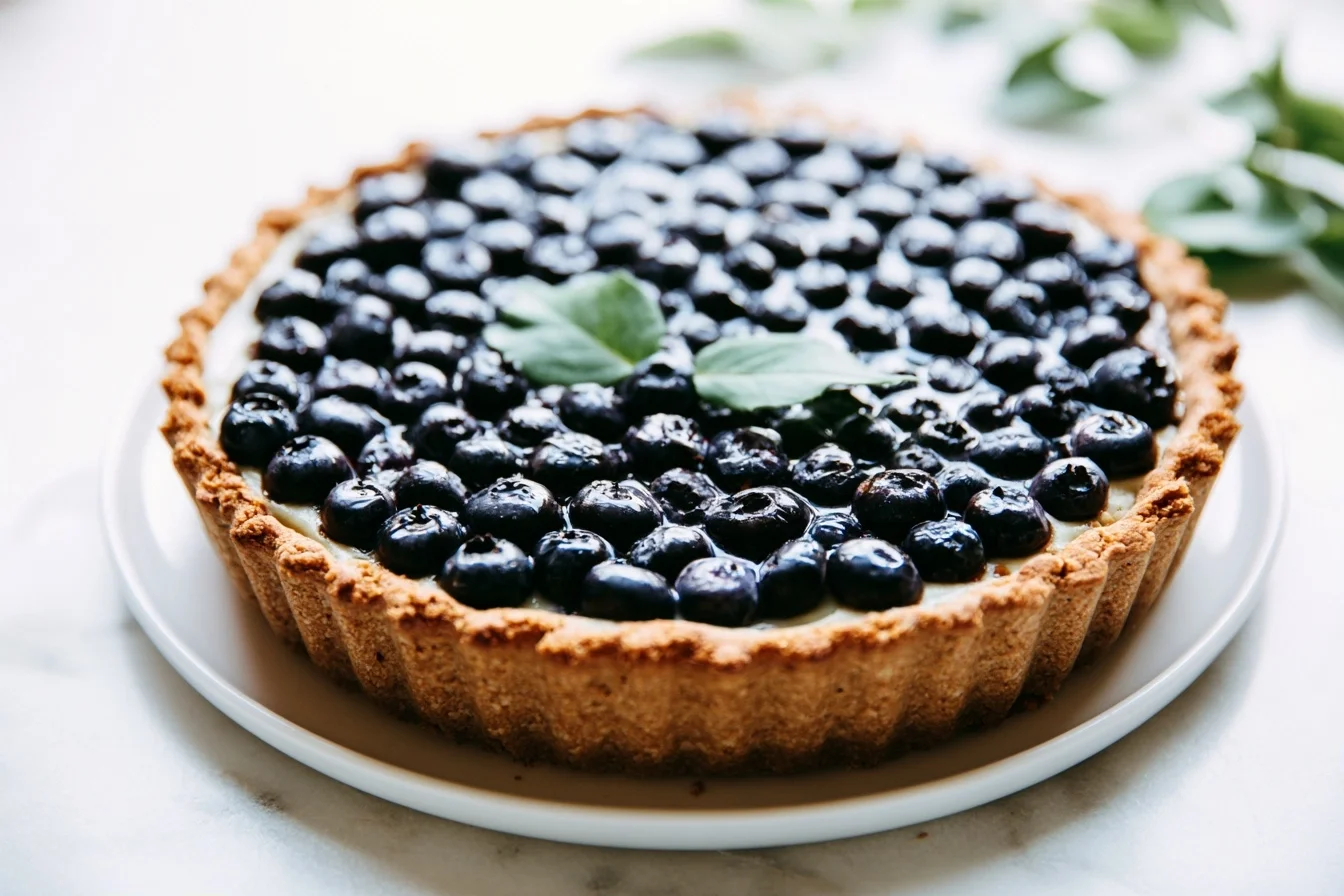 Keto Blueberry Pie That Tastes Just Like the Real Thing